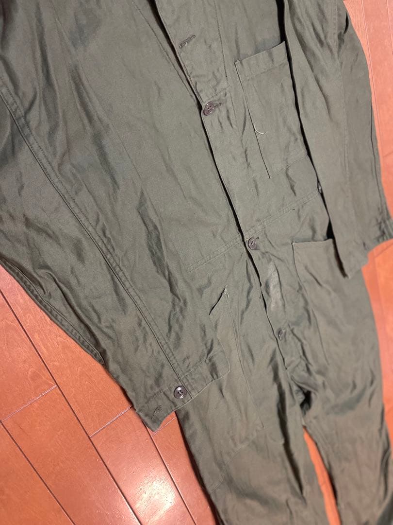 実物美品US ARMY 米軍　つなぎ　カバーオール　オールインワン　サバゲー