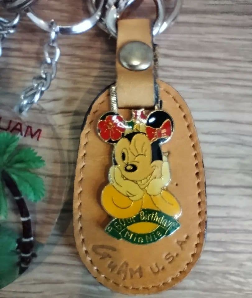 未使用☆希少 80s 海外ヴィンテージキーホルダー6点セット ハワイ/グアム