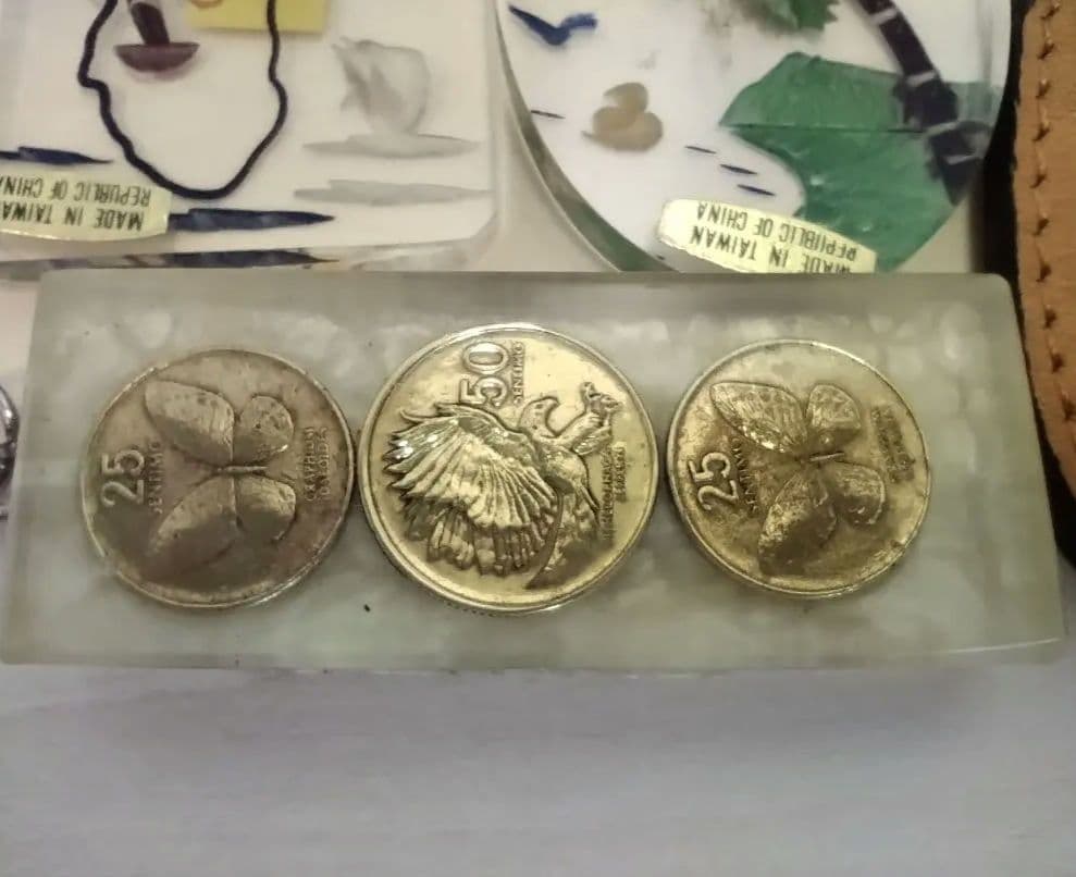 未使用☆希少 80s 海外ヴィンテージキーホルダー6点セット ハワイ/グアム