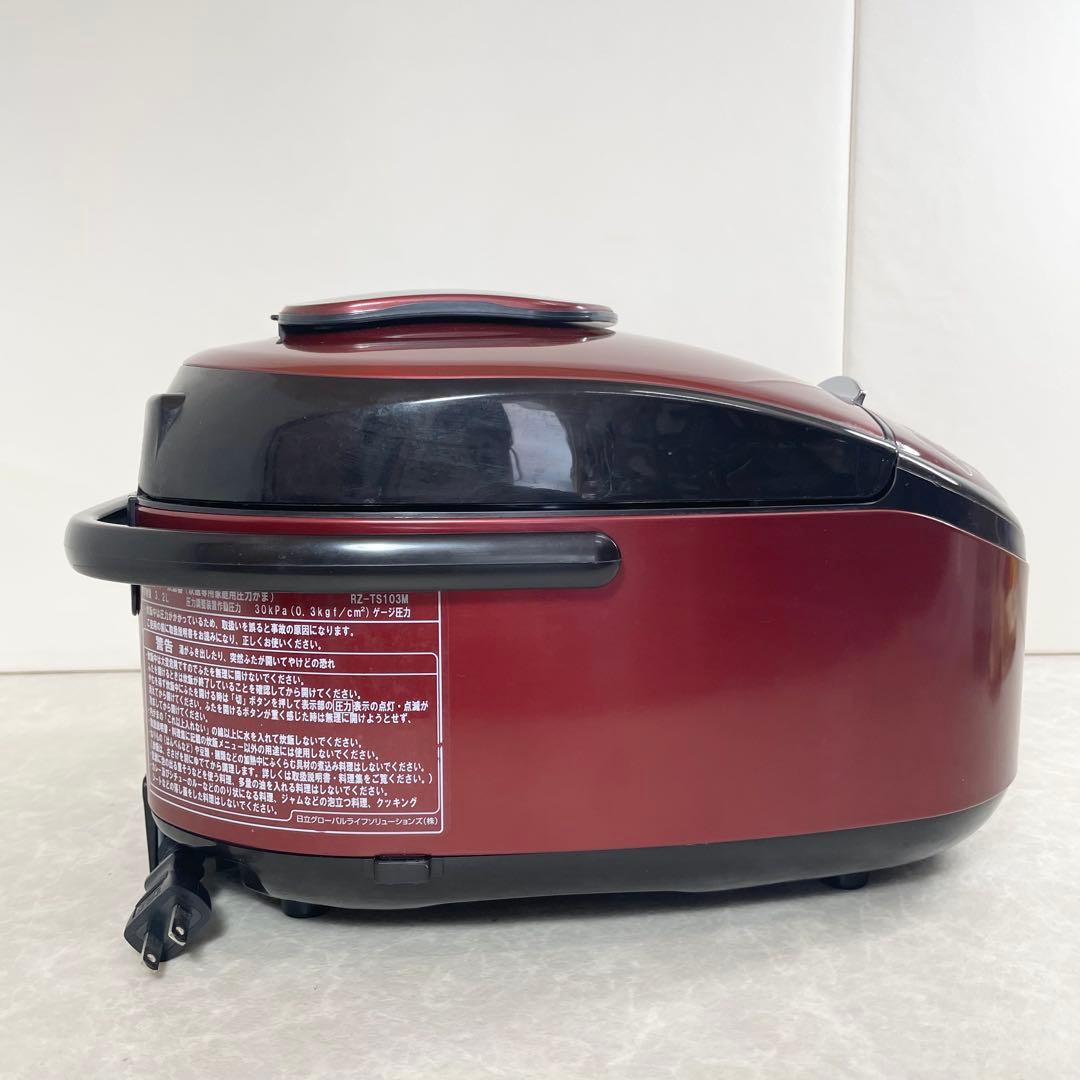 HITACHI IH炊飯器 RZ-TS103M 1.0L 2020年製 レッド