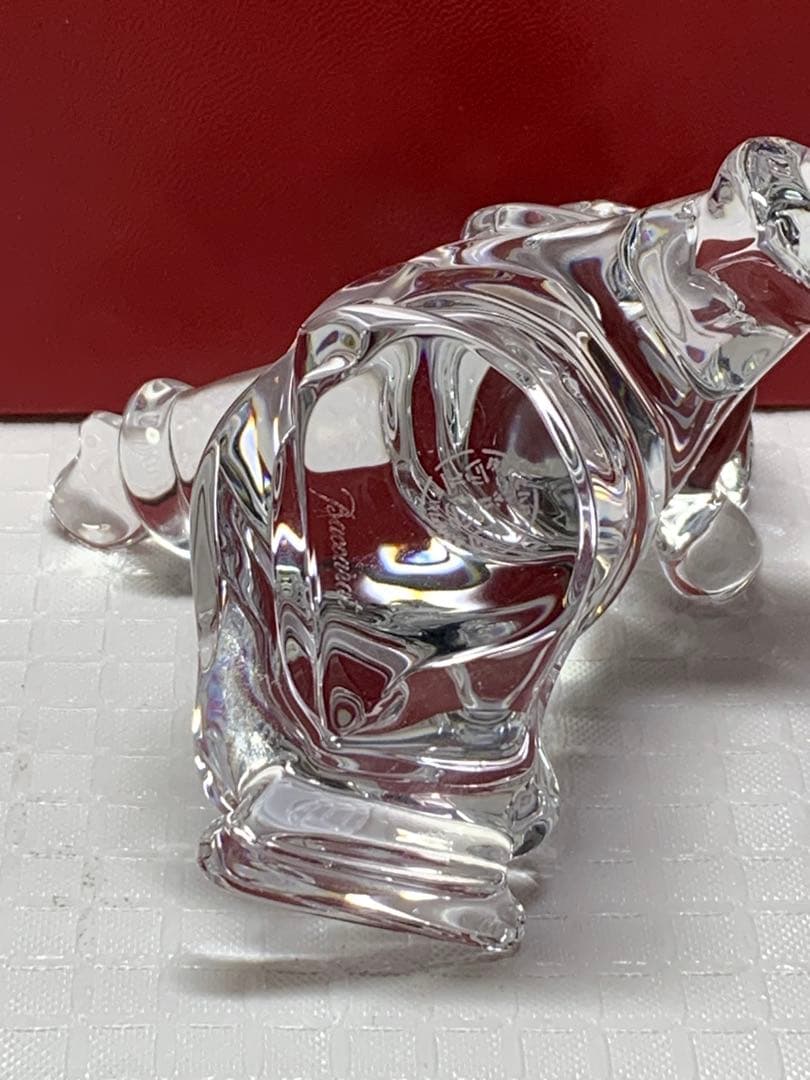 美品　バカラ　スノーマン　箱付き