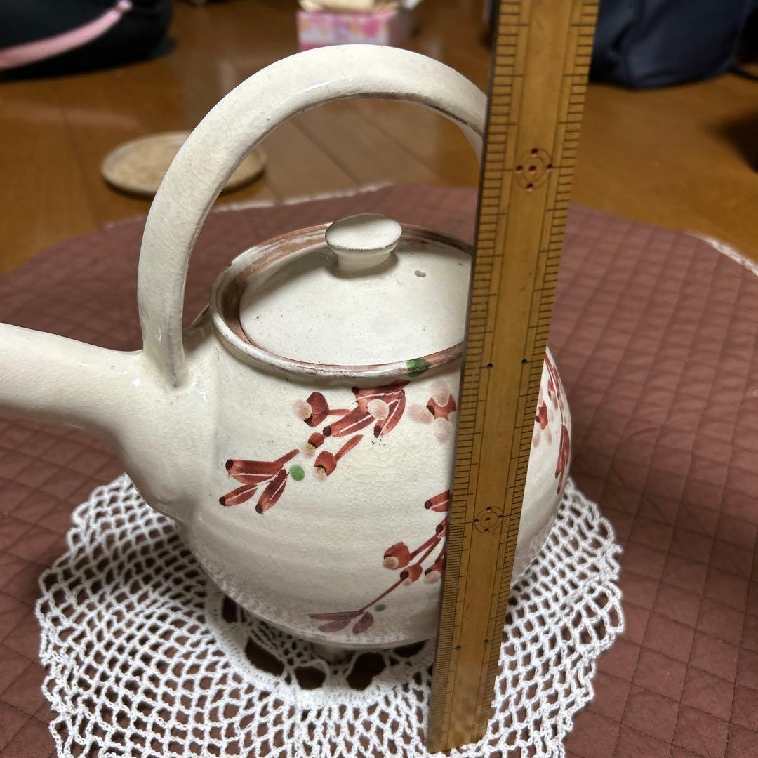 益子焼 笠間焼 土瓶 桜