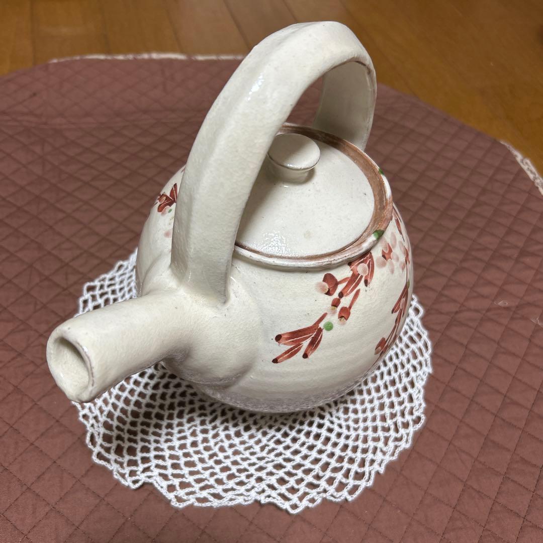 益子焼 笠間焼 土瓶 桜