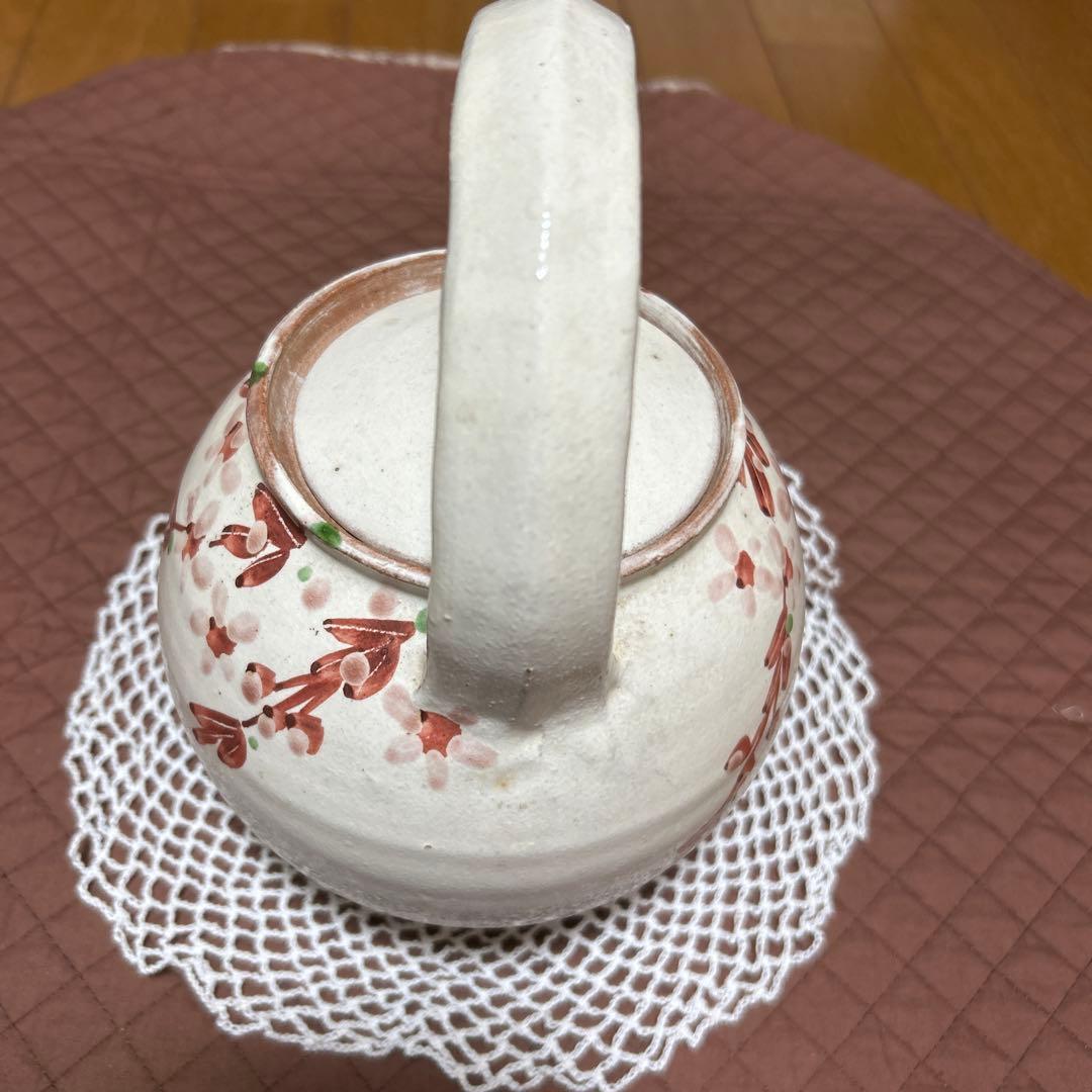 益子焼 笠間焼 土瓶 桜