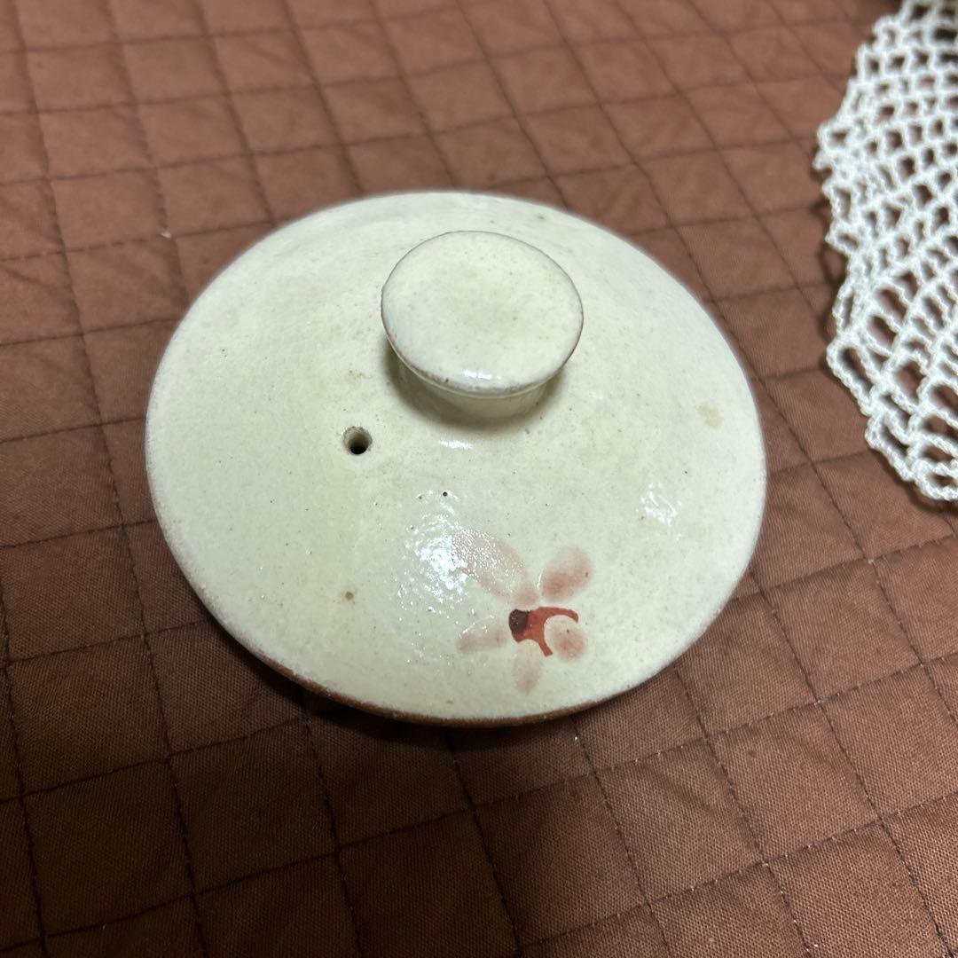 益子焼 笠間焼 土瓶 桜