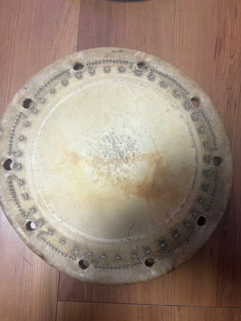 二丁掛け太鼓皮