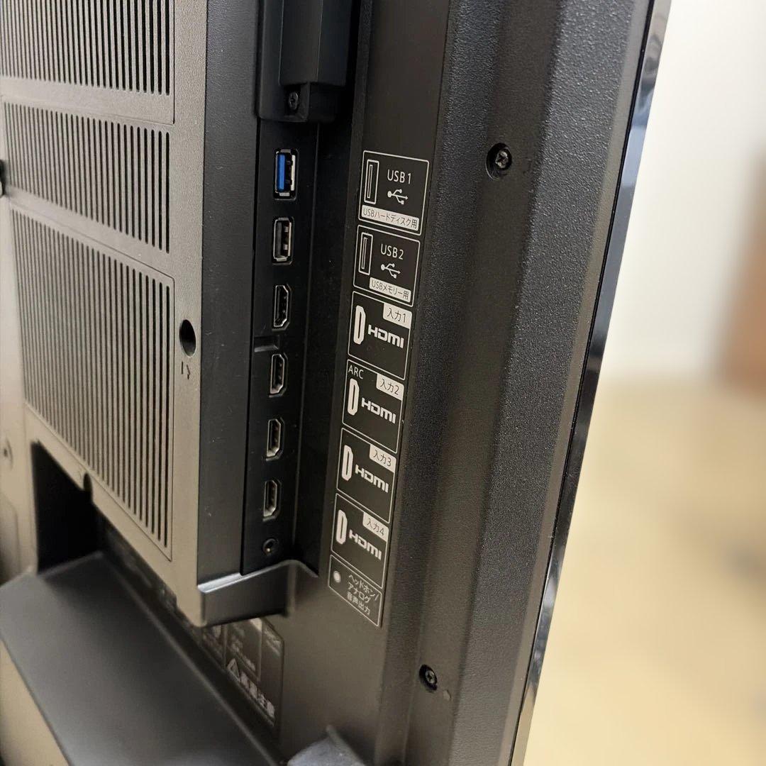 SHARP 40インチ 4K液晶テレビ 4T-C40BJ1 録画用HDD付き