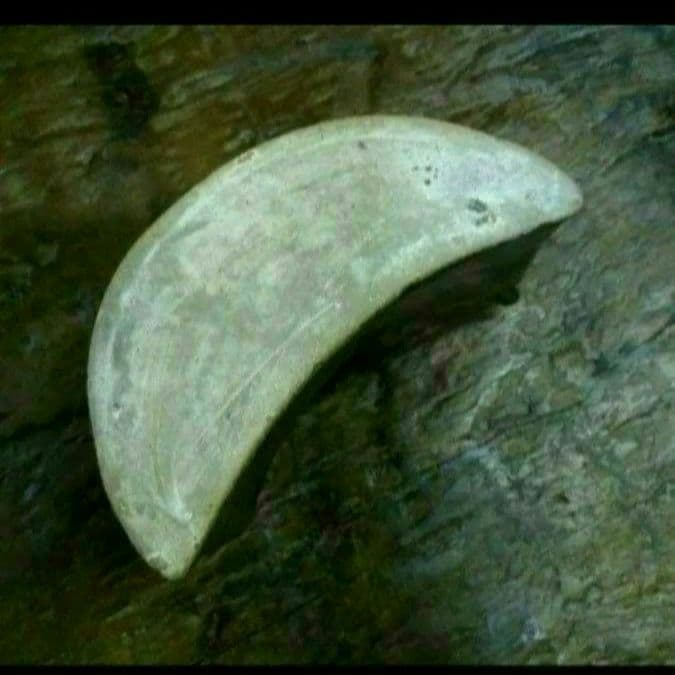 沖縄陶器　やちむん　いっちん　抱瓶　スリップウェア