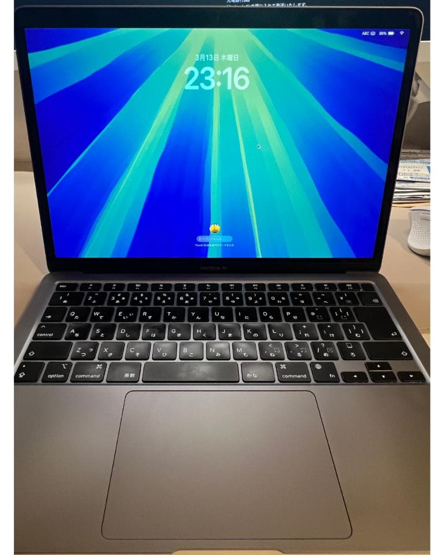 MacBook air M1 13インチ/16GB/512GB スペースグレー