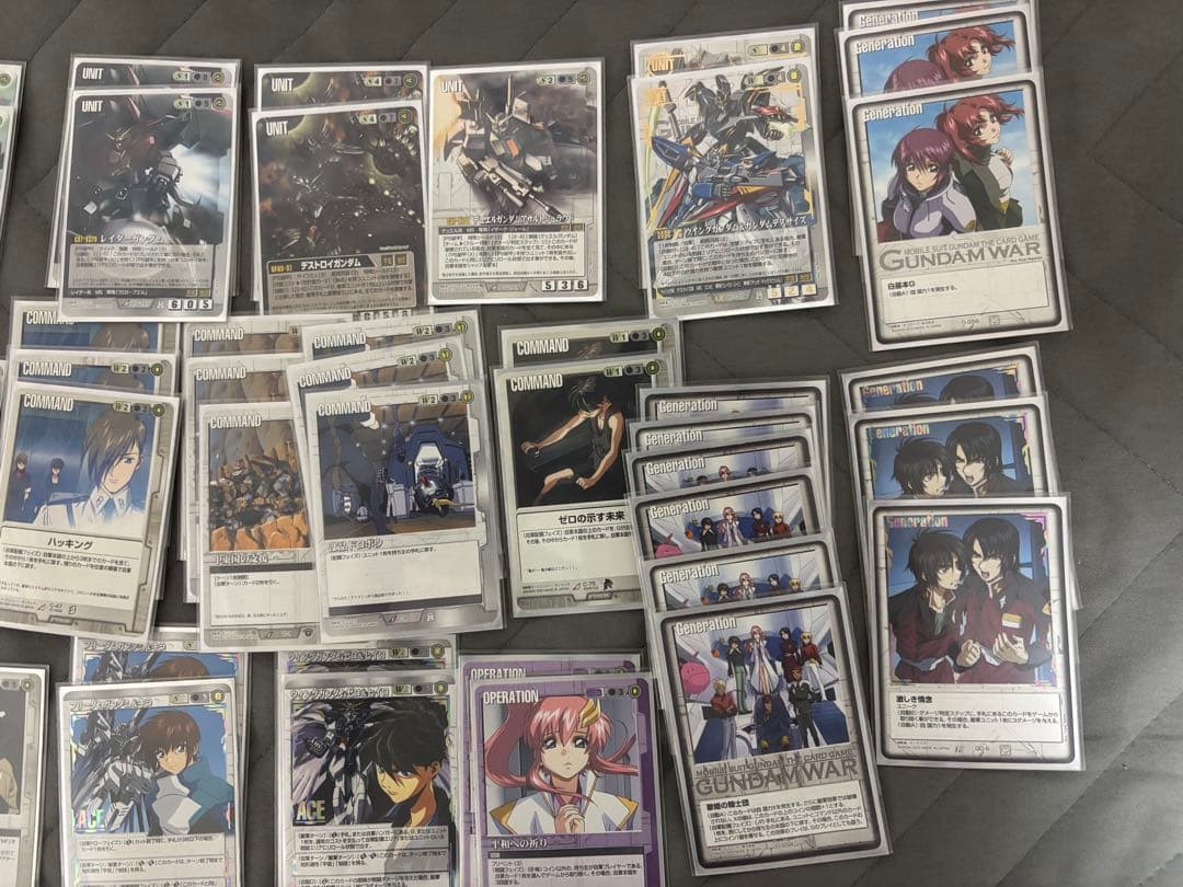 ガンダムウォー　白　デッキ