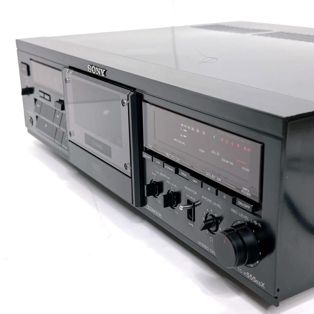 【美品・動作品】 SONY TC-K555ESX カセットデッキ　動作確認済み