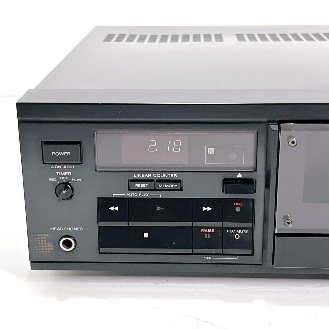 【美品・動作品】 SONY TC-K555ESX カセットデッキ　動作確認済み