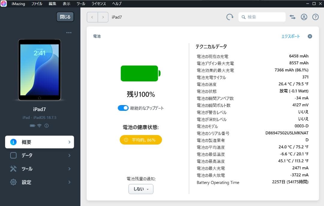 iPad 第7世代 Wi-Fi + Cellular 32GB スペースグレイ