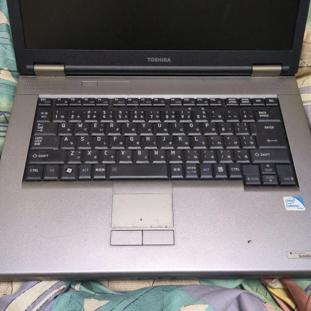 TOSHIBA ノートパソコン 本体．ウインドウズ7