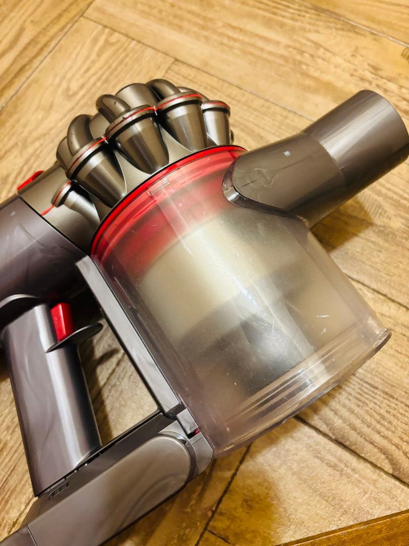 ダイソン V8K Slim Fluffy 純正バッテリー エコモード35分◆美品