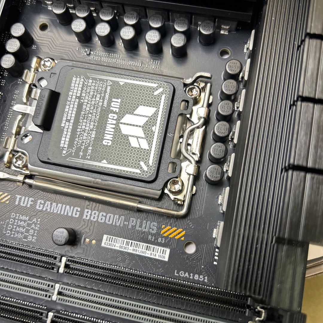ASUS マザーボード　TUF GAMING B860M-PLUS