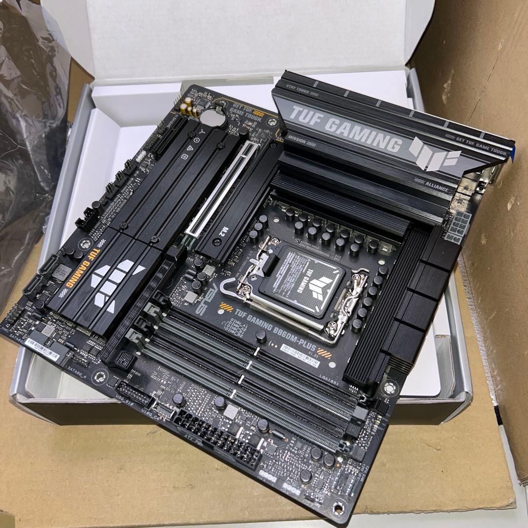 ASUS マザーボード　TUF GAMING B860M-PLUS