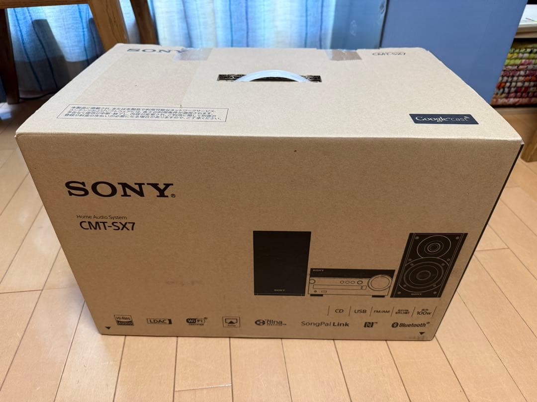 SONY CMT-SX7 ミニコンポ Bluetooth ハイレゾ