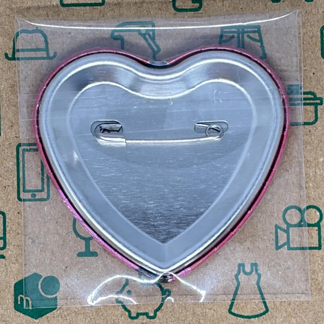 μ's ハート型缶バッジ 9点セット シリーズ15周年x全国遊園地コラボ