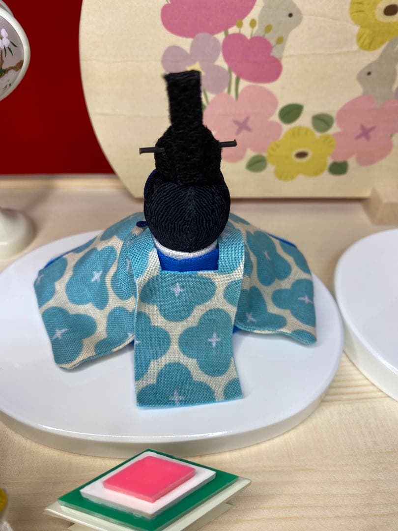 koti　雛人形　五人飾り収納セット・サイズ間口約３３×奥行約２４×高さ約２６㎝