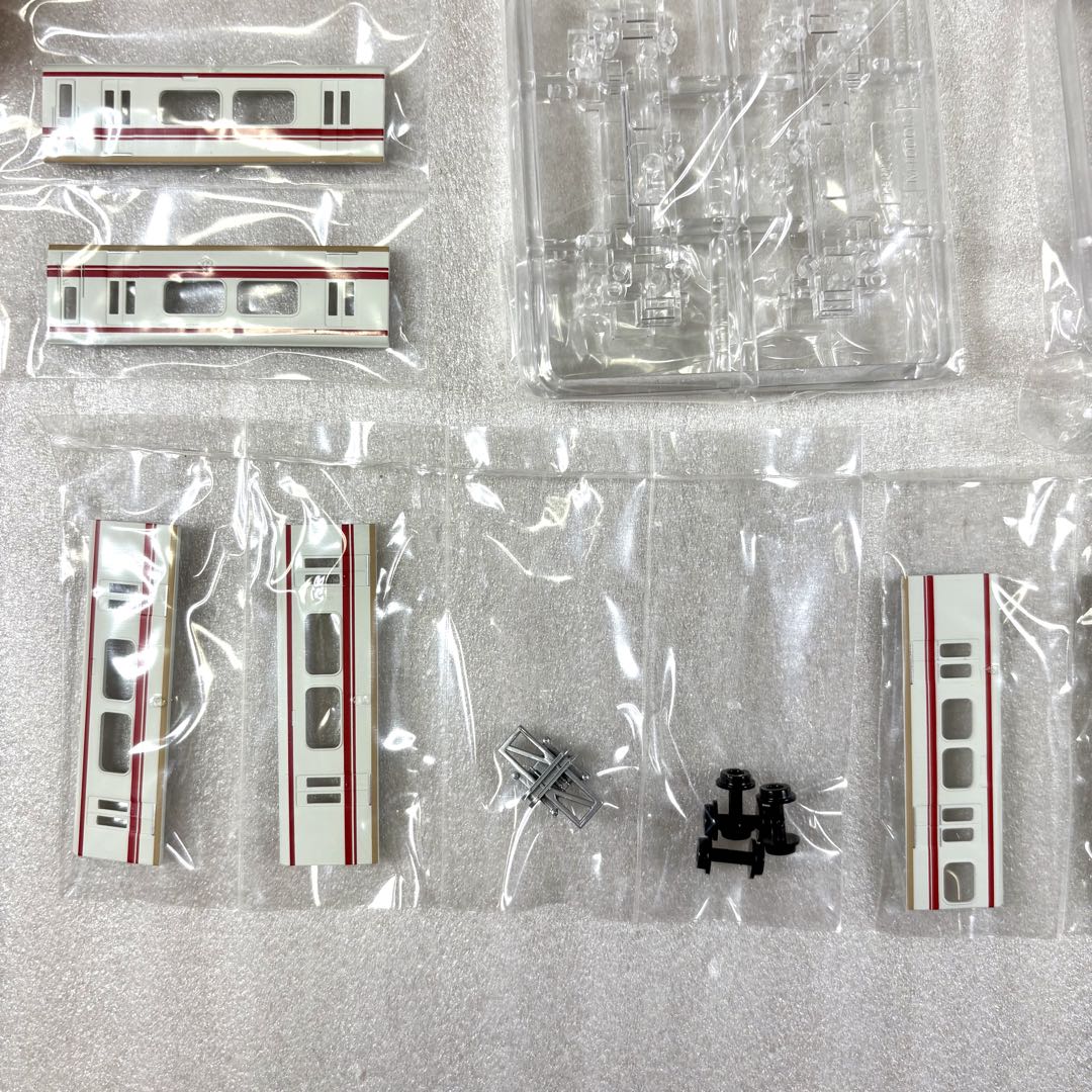 【パーツ袋未開封】Bトレイン Bトレ 名鉄1000系＋1200系 旧塗装 計4両