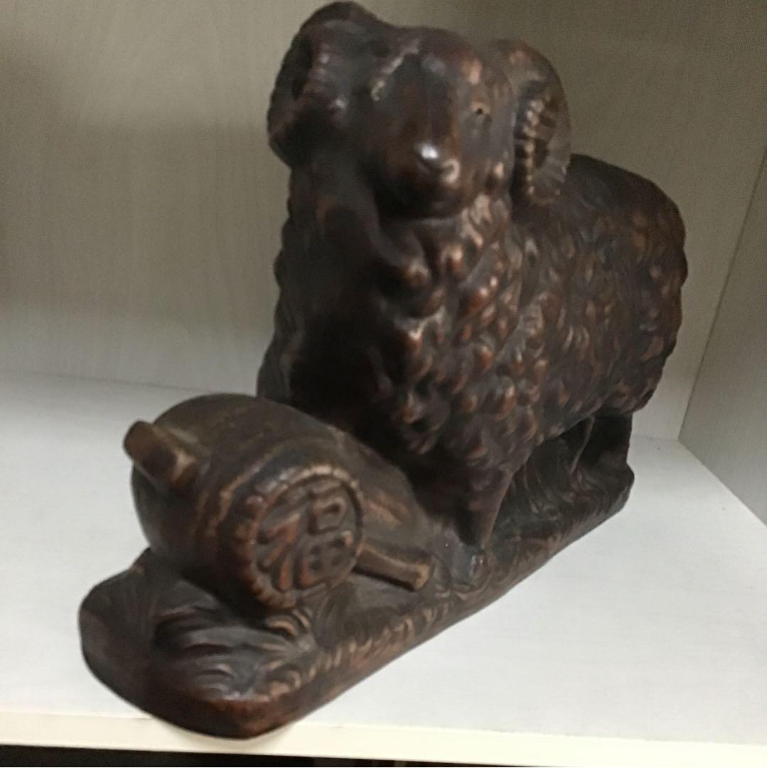 古備前骨董干支羊置物です❣️