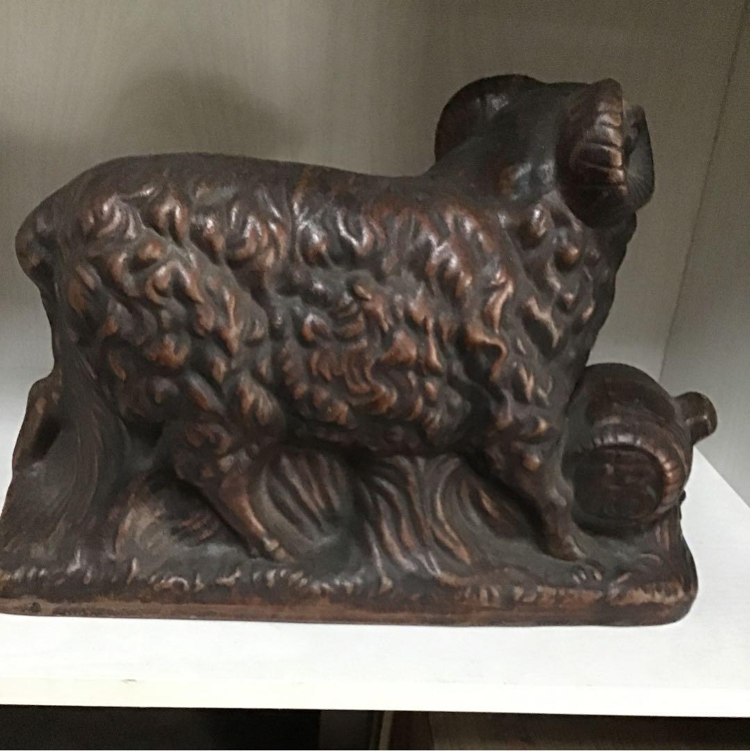 古備前骨董干支羊置物です❣️