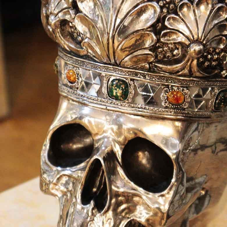 スカルオブジェ 置物 骸骨 オーナメント オブジェ ヴィンテージ