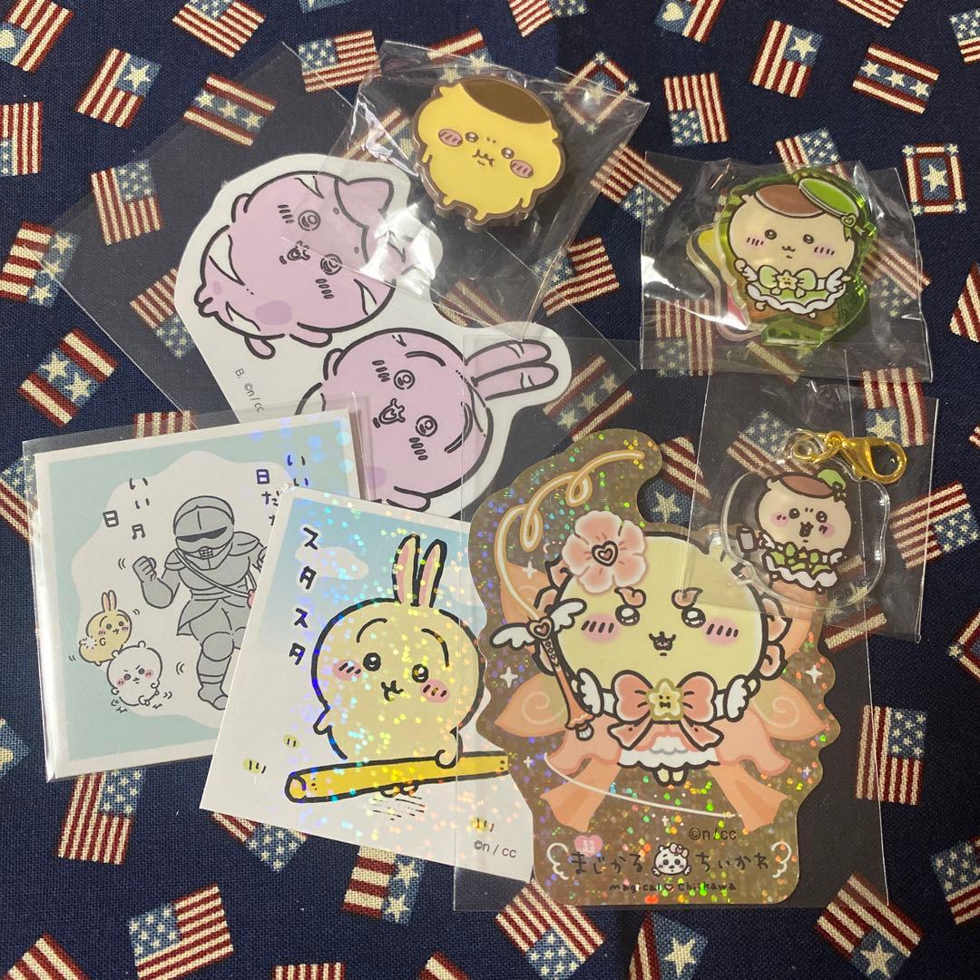 ちいかわ×サンリオキャラクターズ ぷちミニフードマスコット ハチワレ ポチャッコ