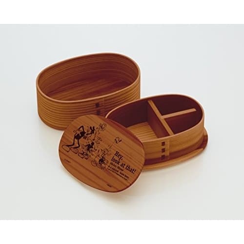 送料無料♡曲げわっぱ 小判 2段 弁当箱 ミッキー ディズニー☆