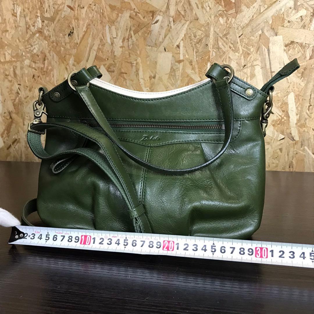 Dakota ダコタ メリルショルダーバッグ　レザー　バック　緑　グリーン