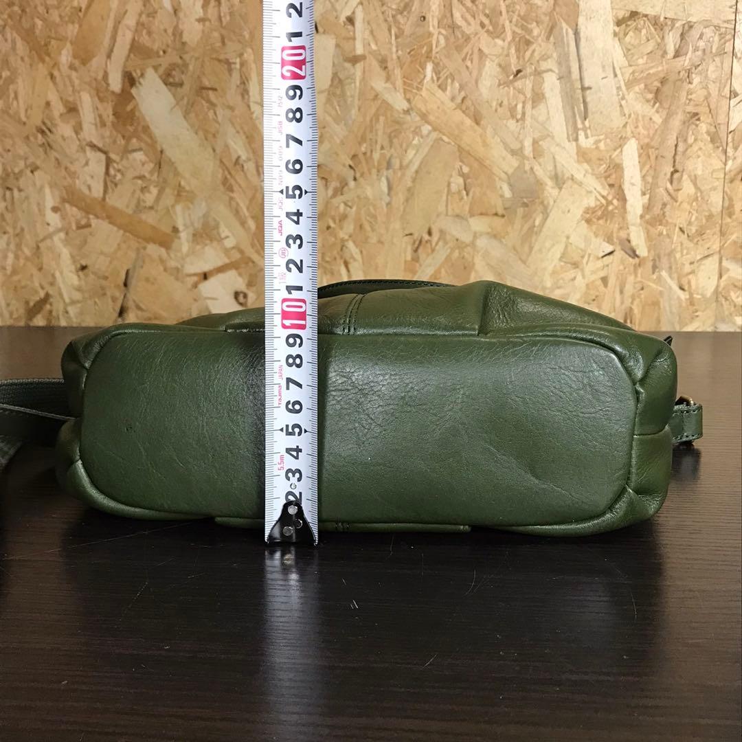 Dakota ダコタ メリルショルダーバッグ　レザー　バック　緑　グリーン