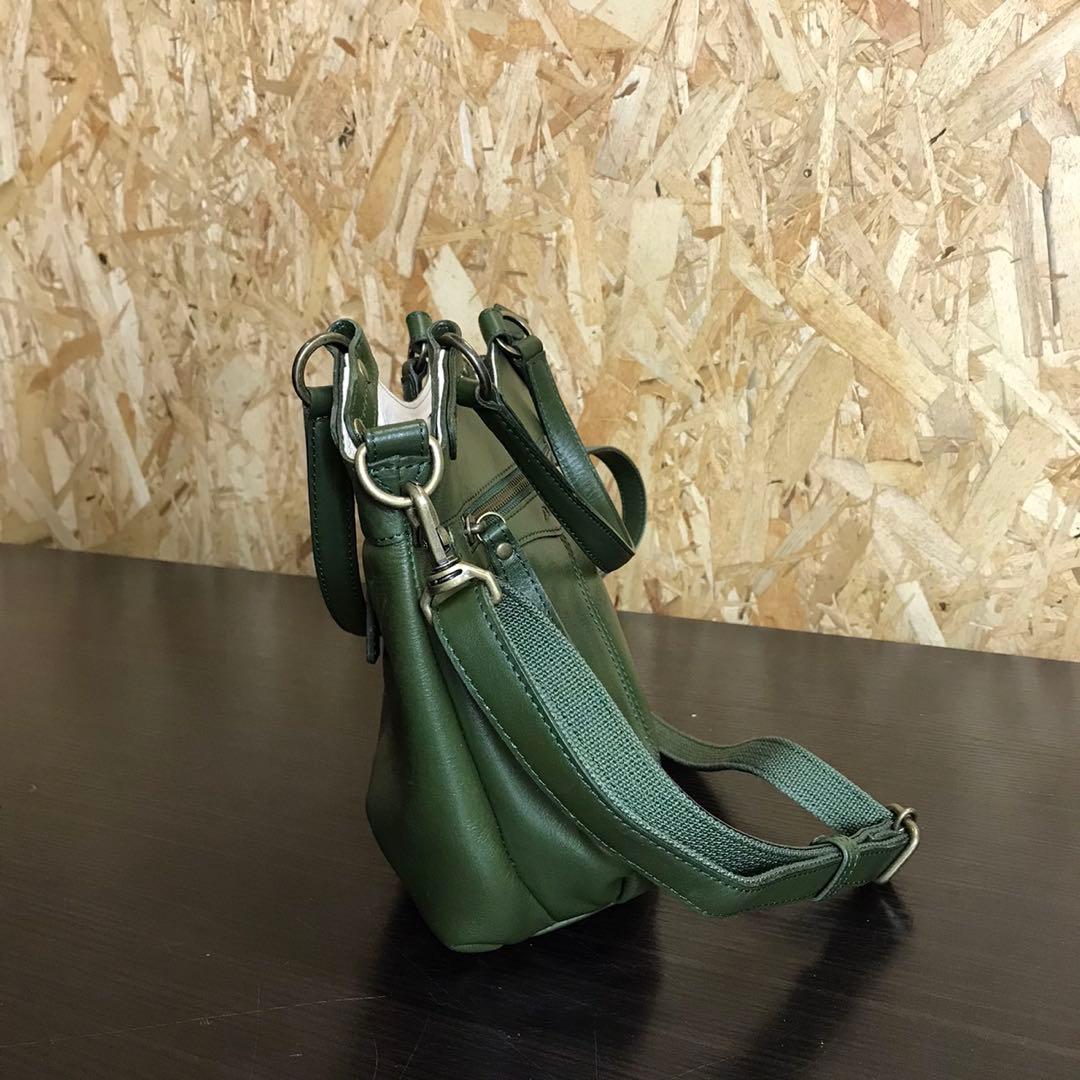 Dakota ダコタ メリルショルダーバッグ　レザー　バック　緑　グリーン