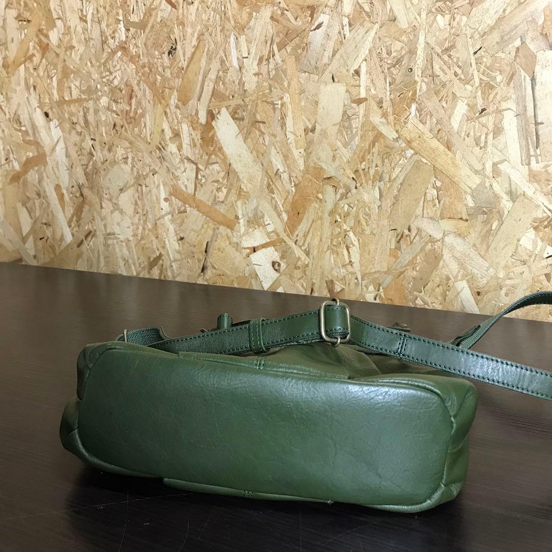 Dakota ダコタ メリルショルダーバッグ　レザー　バック　緑　グリーン