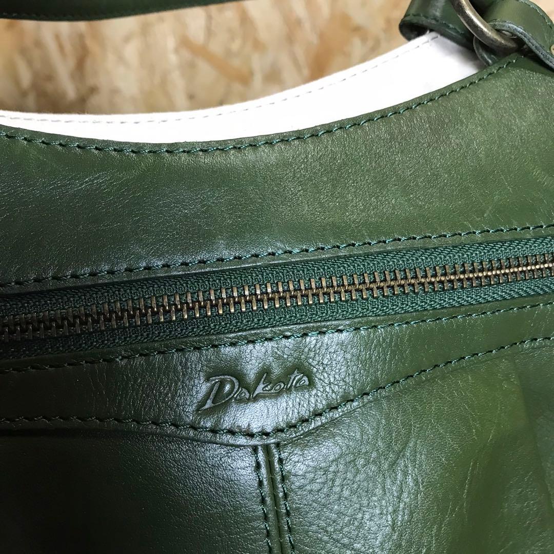 Dakota ダコタ メリルショルダーバッグ　レザー　バック　緑　グリーン