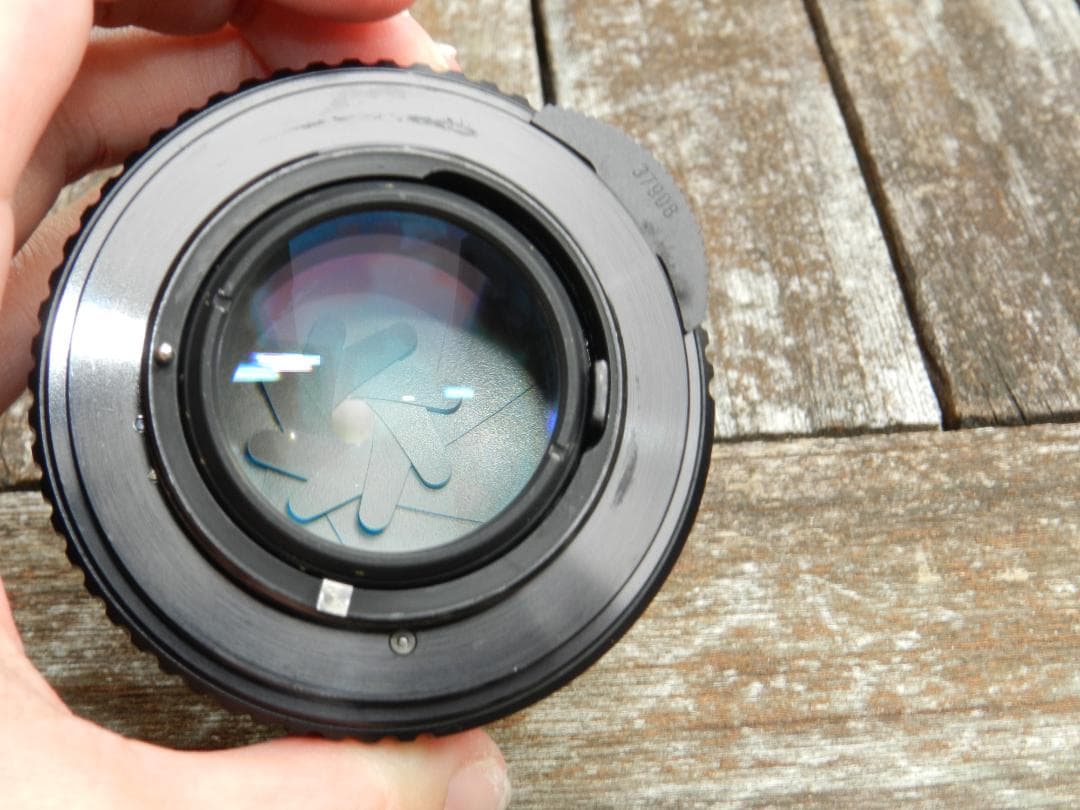 極美品　PENTAX SMC TAKUMAR 50mm f/1.4 レンズ