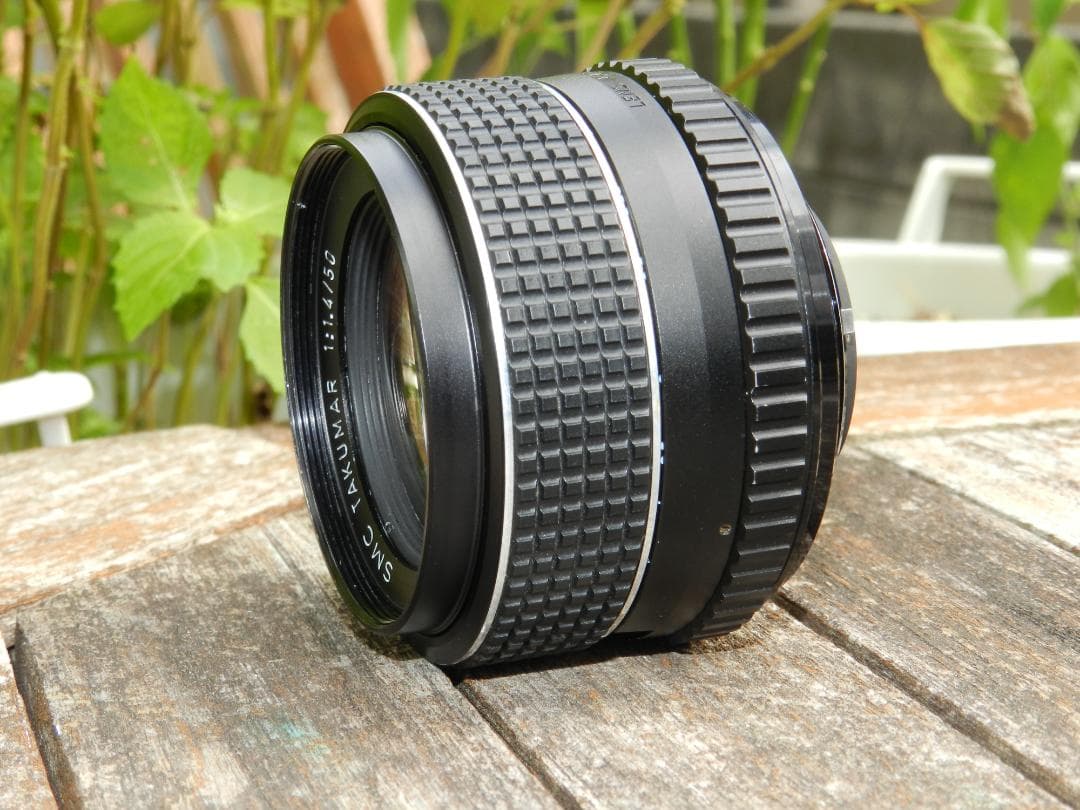 極美品　PENTAX SMC TAKUMAR 50mm f/1.4 レンズ