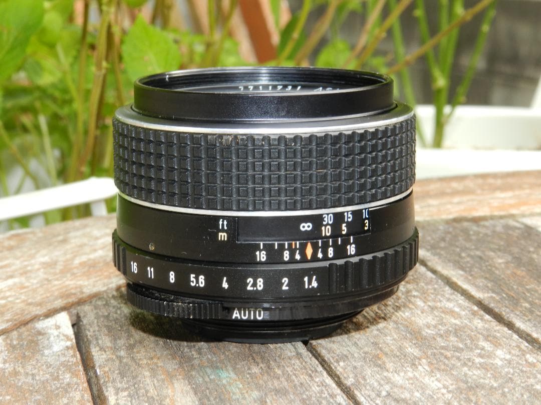 極美品　PENTAX SMC TAKUMAR 50mm f/1.4 レンズ