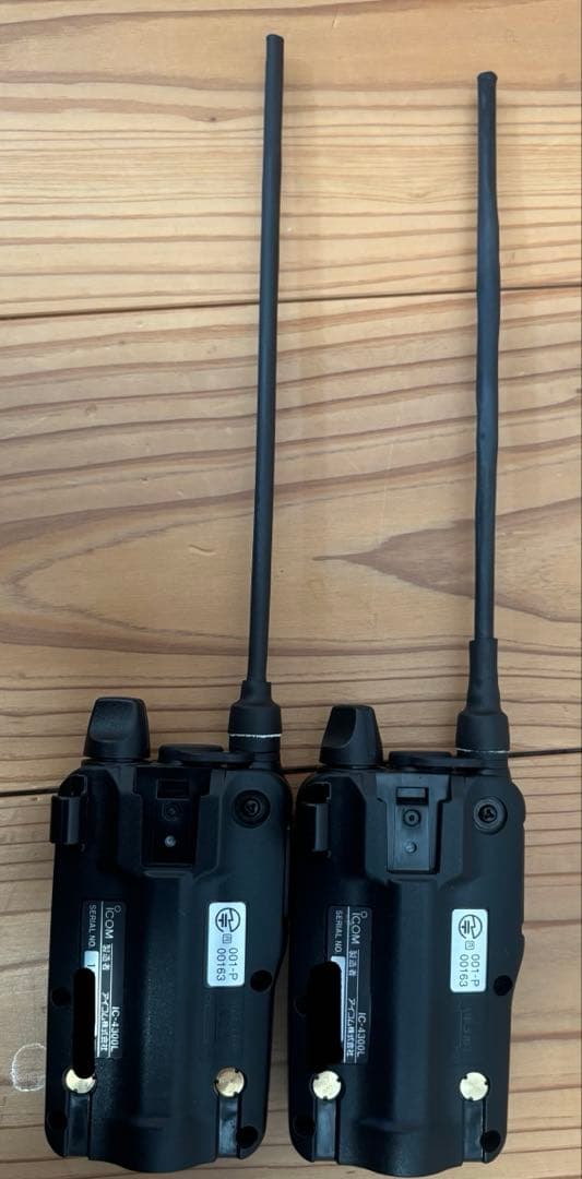 ICOM アイコム IC-4300L 特定小電力無線 特小 トランシーバー 2台