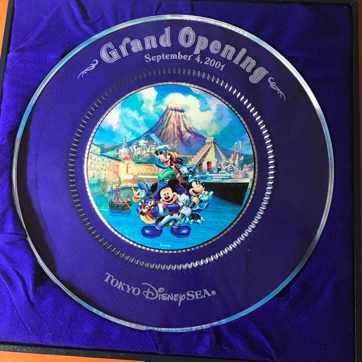 再々値下げ　★ ディズニーシー　オープン記念　皿