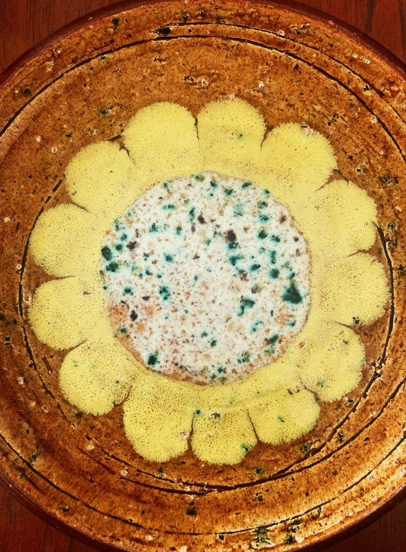 スウェーデン製　Kitttsjo 北欧アンティーク　皿　Arabia好きの方にも