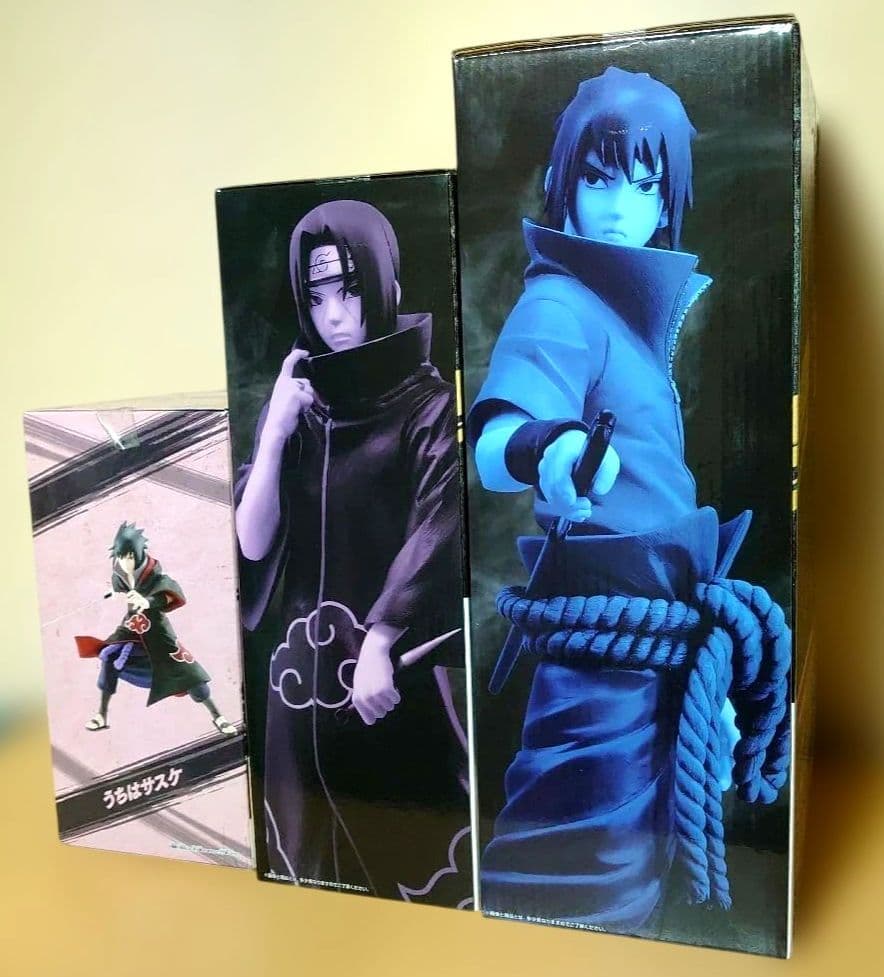 一番くじ ナルト 疾風伝 B賞 サスケ D賞 イタチ フィギュア