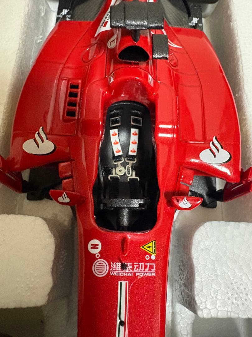 マテルエリート1/18フェラーリ F138 Ｆ.アロンソ チャイナGP 2013