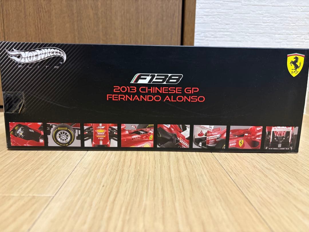 マテルエリート1/18フェラーリ F138 Ｆ.アロンソ チャイナGP 2013