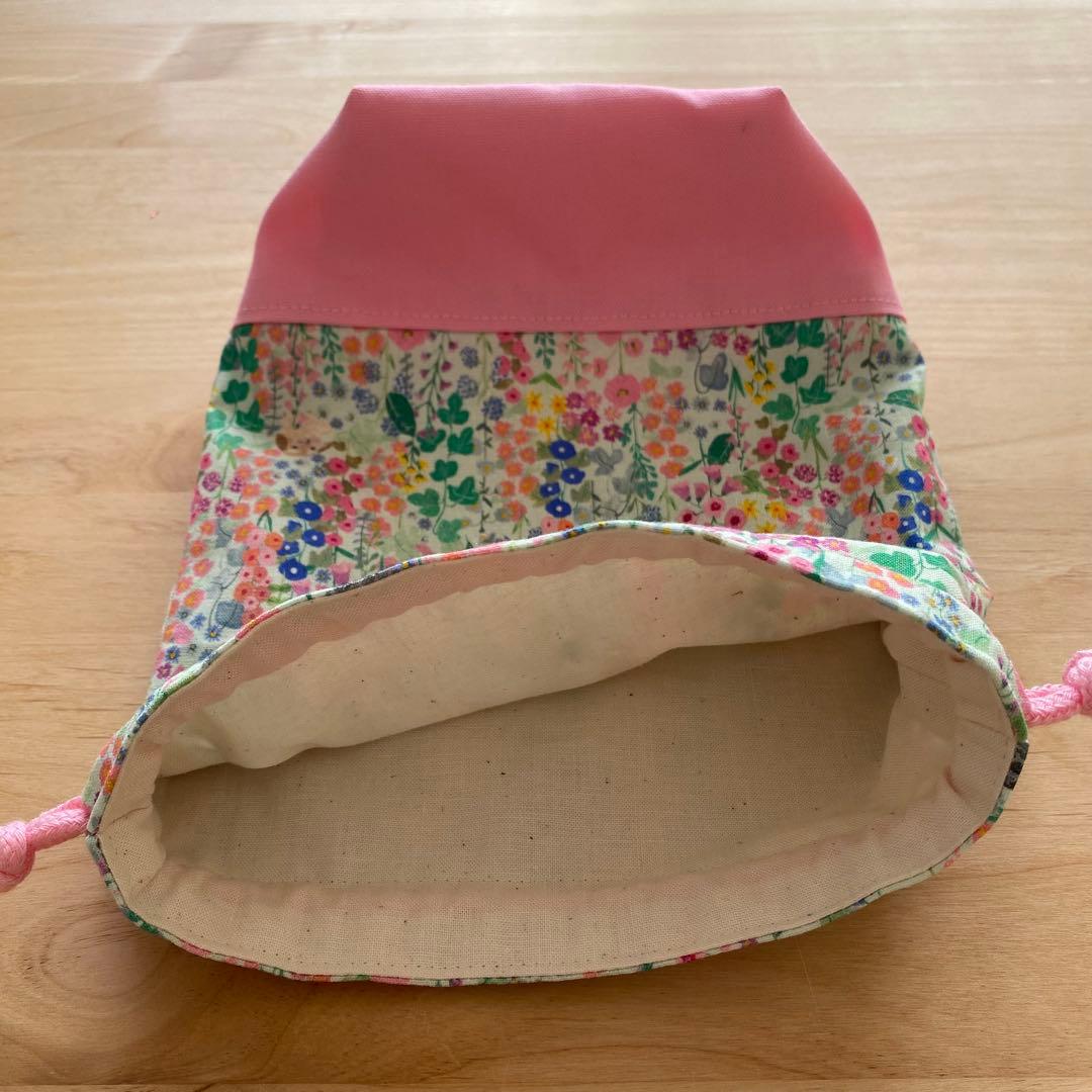 みのん。 レッスンバック♡体操着袋♡上履き袋　うさぎ