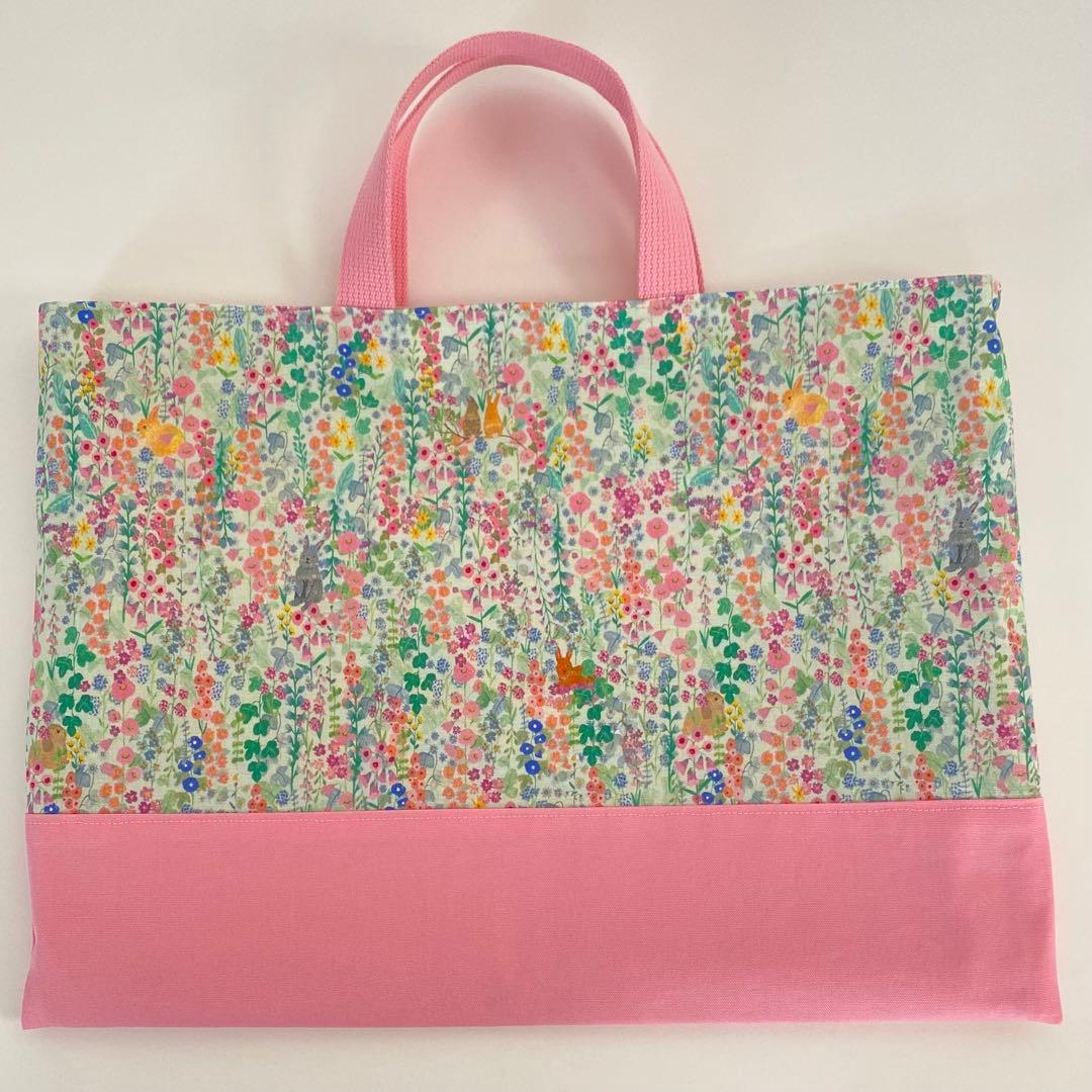 みのん。 レッスンバック♡体操着袋♡上履き袋　うさぎ