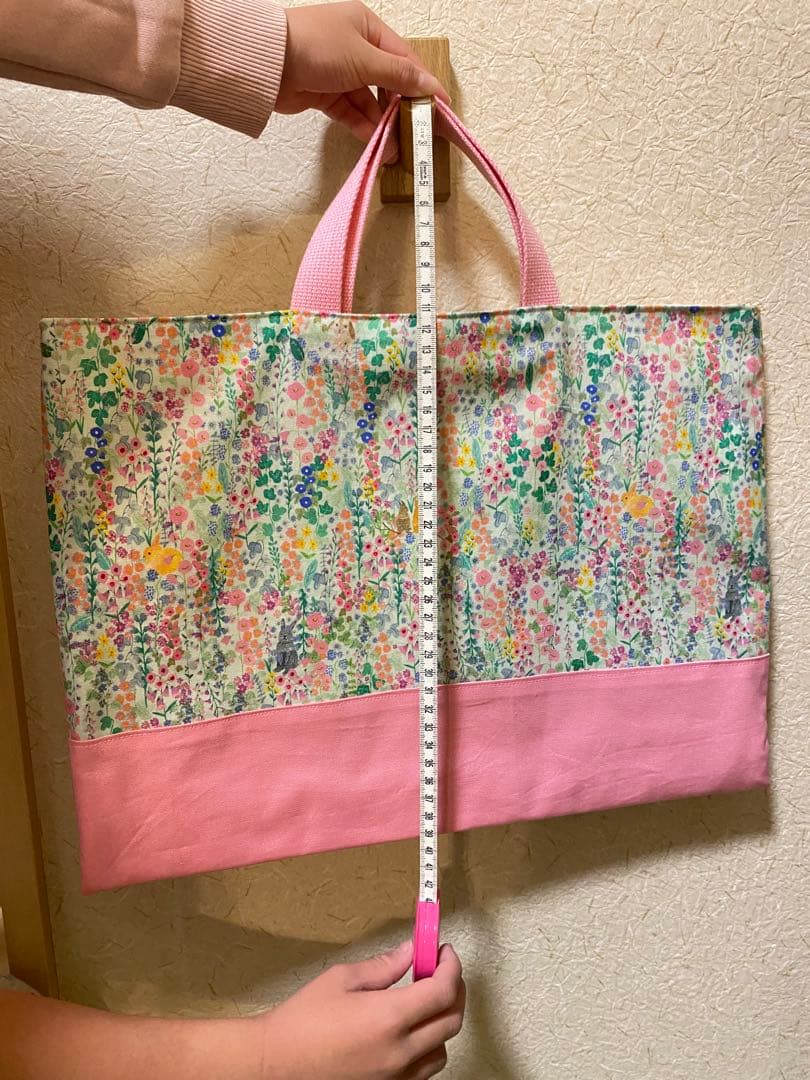 みのん。 レッスンバック♡体操着袋♡上履き袋　うさぎ