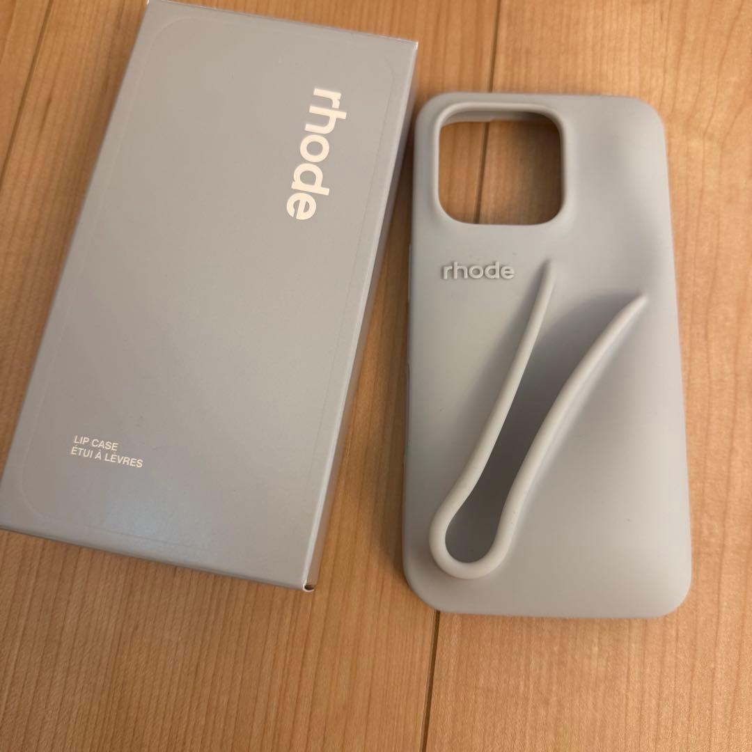 rhode lip case iPhone16Pro グレー