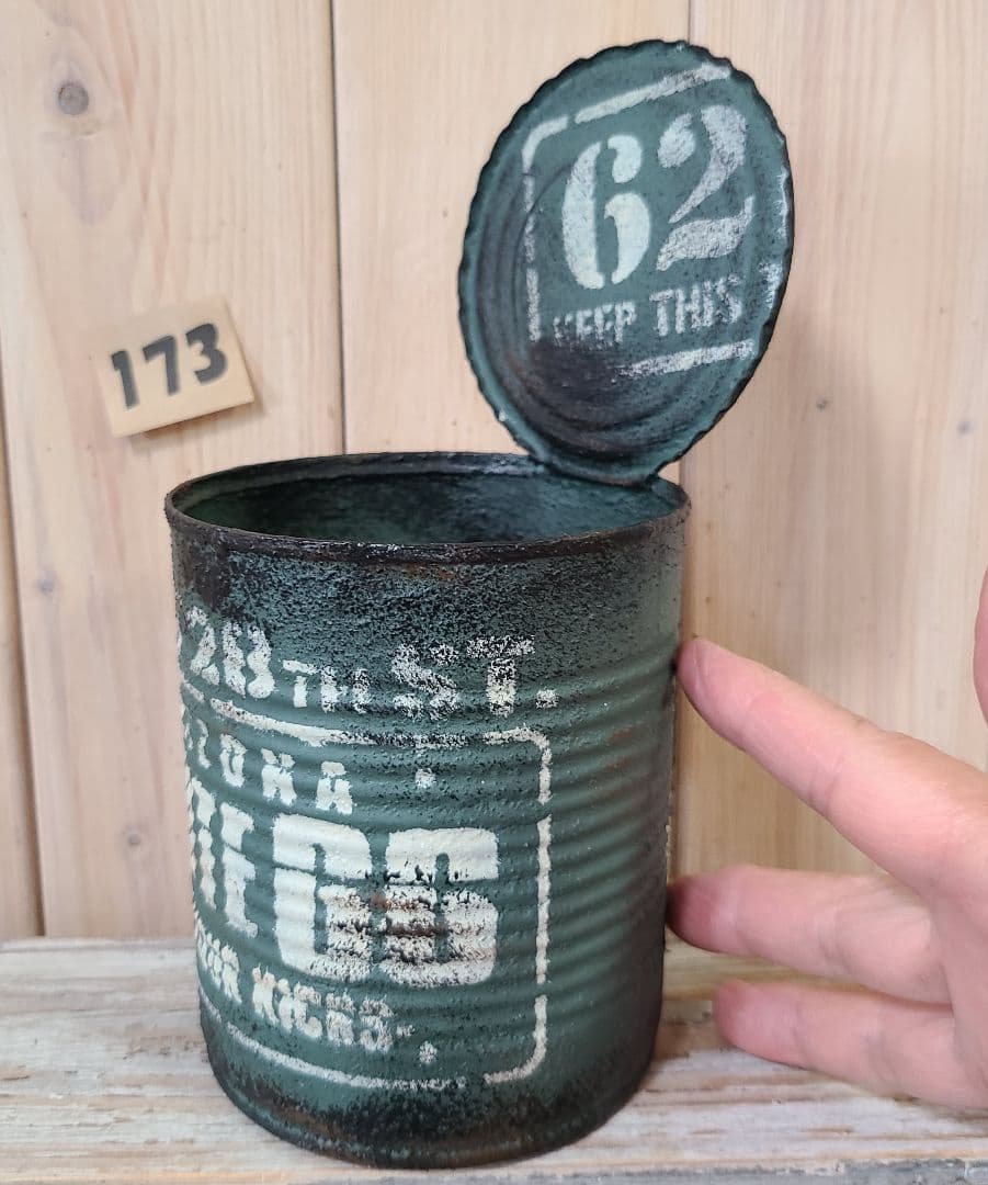 Kawa様♥️♥️♥️専用です。173 ふたつき業務中缶リメ缶