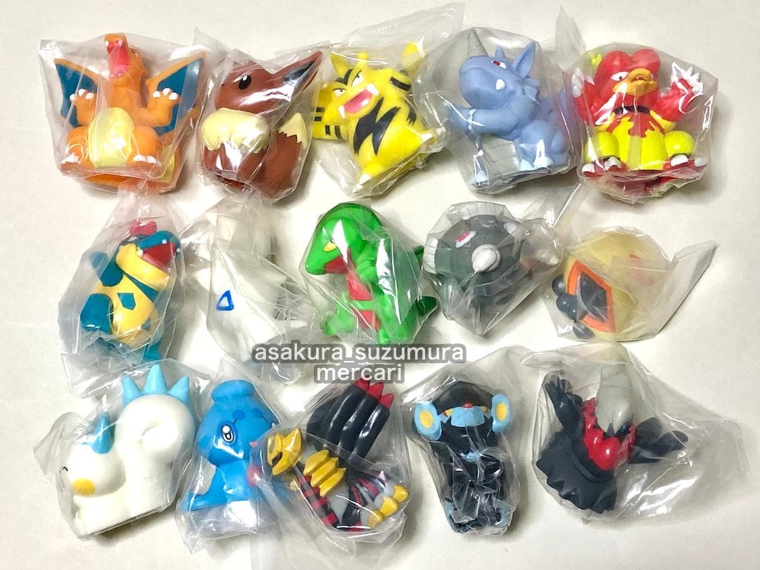 未使用 ポケモンキッズDP 15体 フルコンプセット ぜんこく図鑑版 まとめ売り